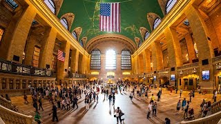 Walking Tour of Grand Central Terminal — New York City 【4K】🇺🇸 [upl. by Alyam]