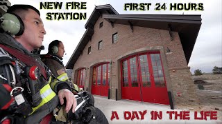 First 24 Hours in a New Fire Station  A Day in the Life [upl. by Mcleod]