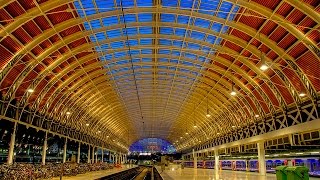 A Walk Around Londons Paddington Railway Station [upl. by Llien206]