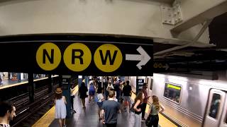 ⁴ᴷ The Busiest NYC Subway Station Times Square–42nd StreetPort Authority Bus Terminal [upl. by Adnirb]