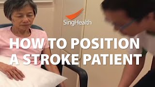 How To Position A Stroke Patient [upl. by Damita]