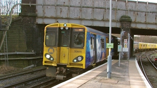 Half an Hour at 216  Birkenhead North Station 1022017  Class 507 508 terminus [upl. by Iram]